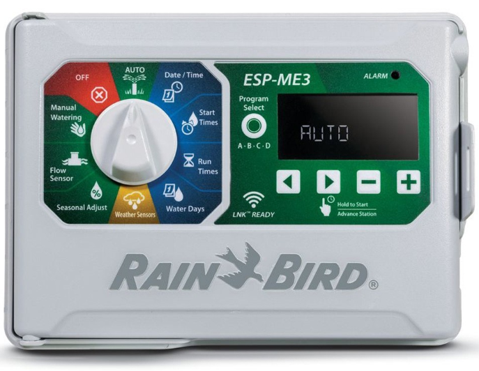 Rain Bird ESP-4ME3 WiFi-Compatible Indoor/Outdoor Sprinkler Controller