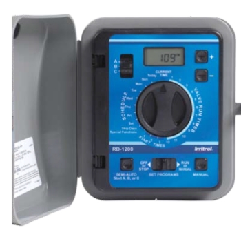 Irritrol RD-1200-EXT-R - Rain Dial Series 12 Station Remote Ready Controller (Outdoor)