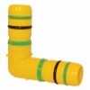 Blazing Products BLZ1406-010 1" Clampless Poly 90 Degree Elbow