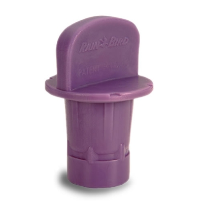 Rain Bird MDCFPCAP Easy Fit Compression System Flush Cap Purple (For non-potable water) Adapter - Bag of 20