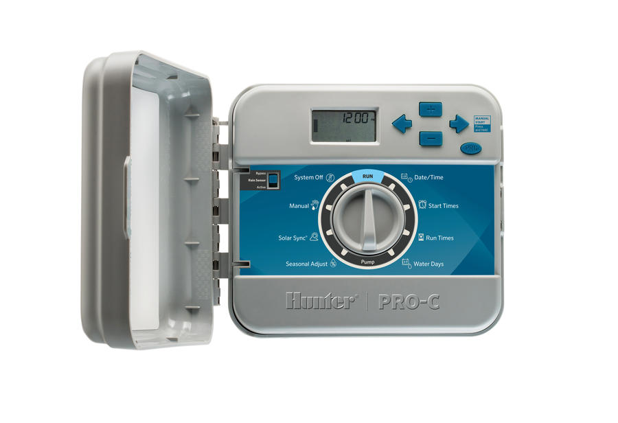 Hunter PCC-1200 12-Station Outdoor Sprinkler Controller w/ Internal Transformer