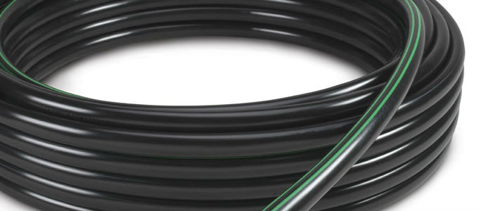 High quality, flexible tubing for use in any low-volume irrigation system. It’s convenient. Produced with a black or with a double vibrant-colored stripe pattern for easy zone identification, the colors add simplicity to maintenance and installation.